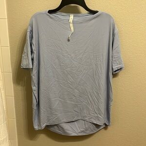 LuluLemon Blue Tshirt, Size 8